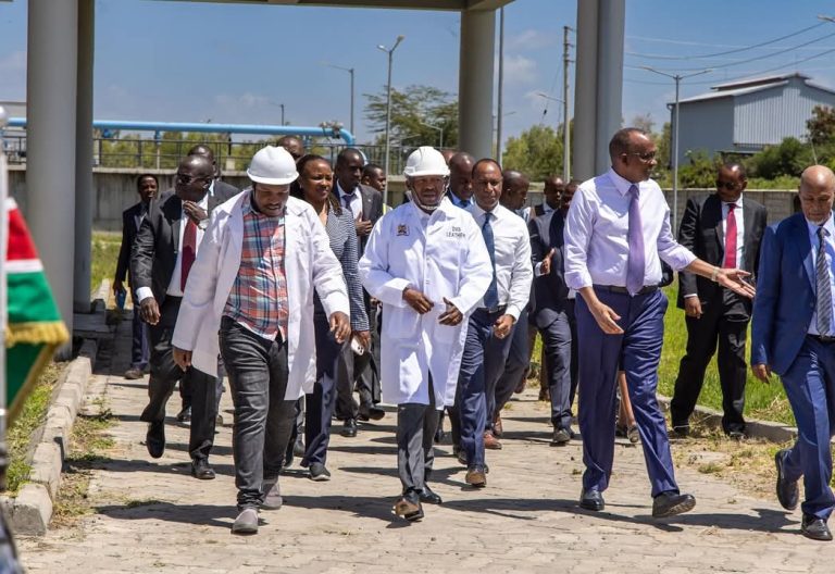 DP Kindiki embarks on development tour as he inspects progress at Kenya Leather Industrial Park in Machakos