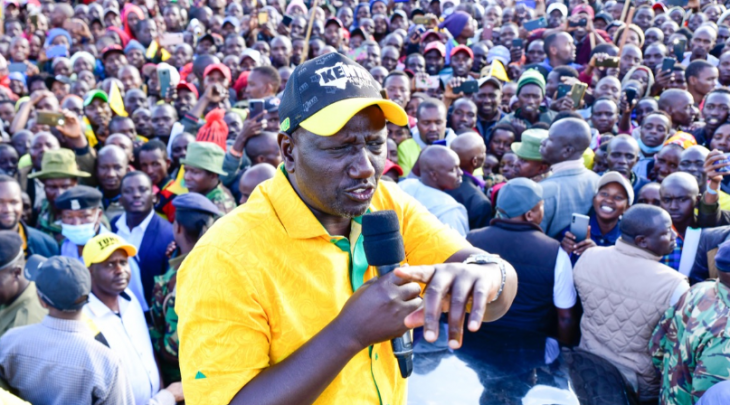 Don’t let me down, Ruto urges R. Valley