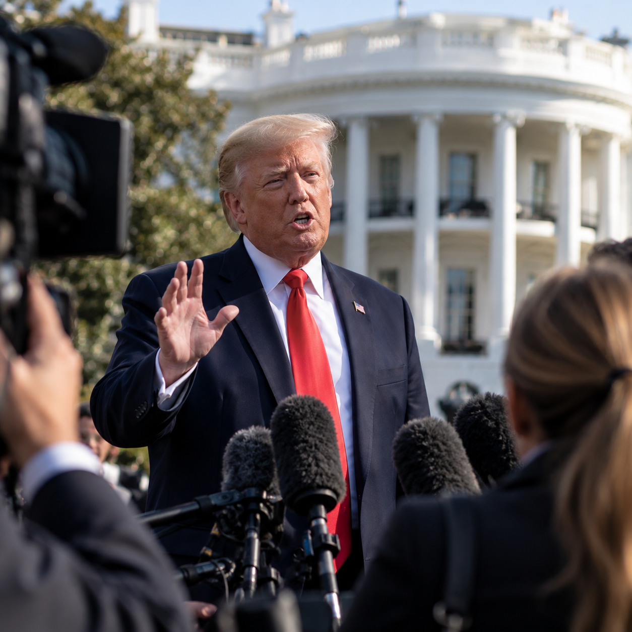 Trump Says Three Major News Outlets Are Being Banned From the White House — And More Could Follow